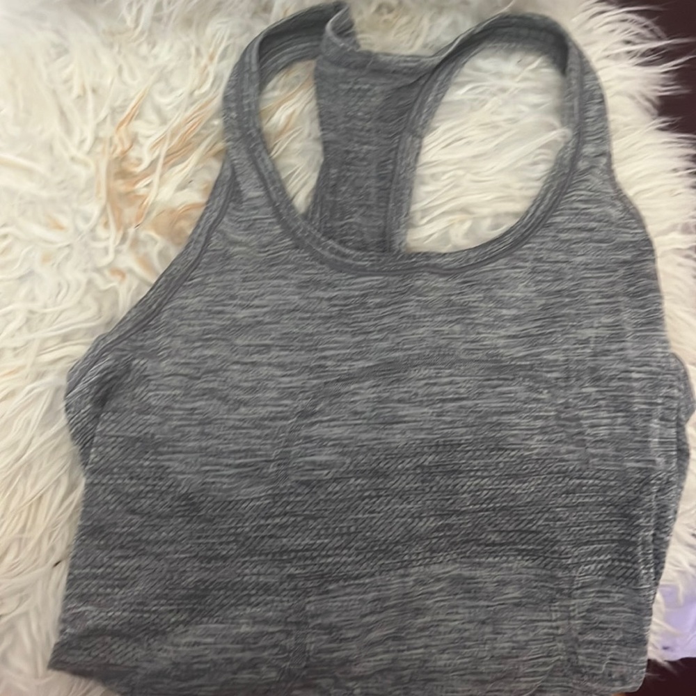 Lululemon grey racer back